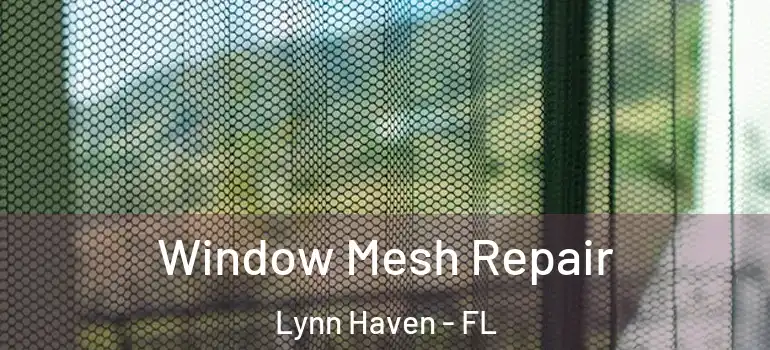  Window Mesh Repair Lynn Haven - FL